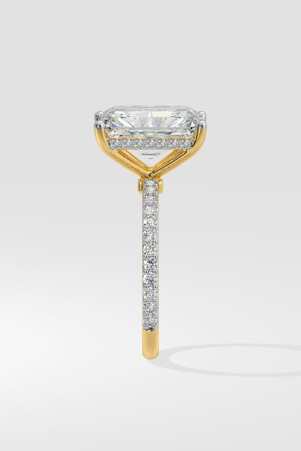 2.5 ct Radiant Solitaire Ring
