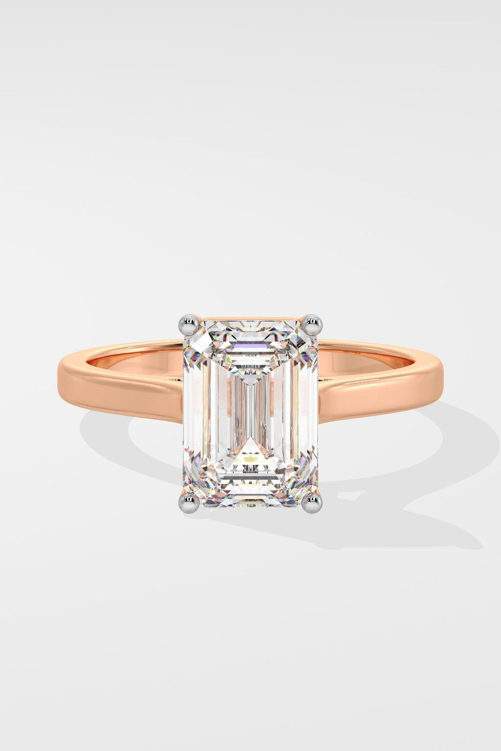 2.5 ct Emerald Solitaire Ring