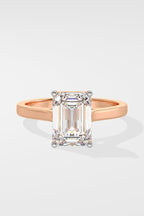 2.5 ct Emerald Solitaire Ring