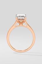 2.5 ct Emerald Solitaire Ring