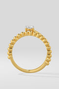 Mini Swirl Oval Promise Ring