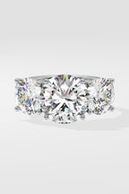 3 ct Trilogy Solitaire Ring