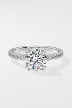 2 ct Dual Prong Solitaire Ring
