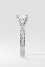 1.5 ct Solitaire Pave Ring