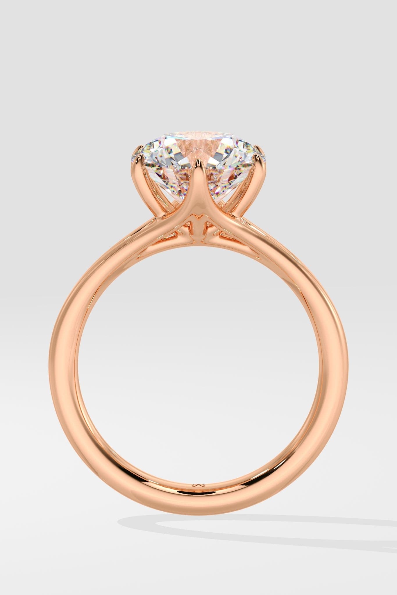 2 ct Flow Solitaire Ring