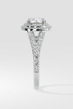 1.5 ct Double Cushion Halo Ring