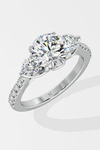 Trinity Solitaire Ring