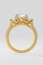 Trinity Solitaire Ring