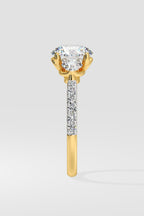 Trinity Solitaire Ring