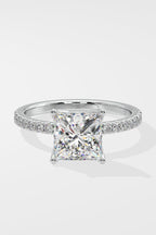 3 ct Princess Solitaire Ring