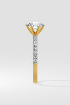 1.5 ct Crown Solitaire Ring