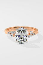 2 ct Lunette Ring