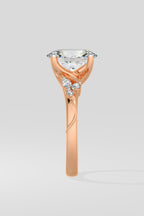 2 ct Lunette Ring