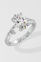 2 ct Lunette Ring