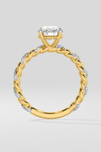 1 ct Vine Solitaire Ring