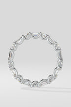 Round & Emerald Eternity Band