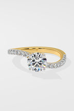 1 ct Twirl ring