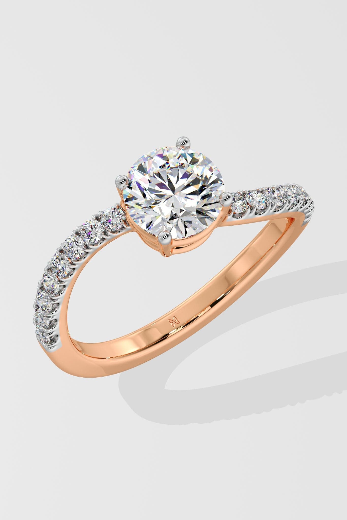 1 ct Twirl ring