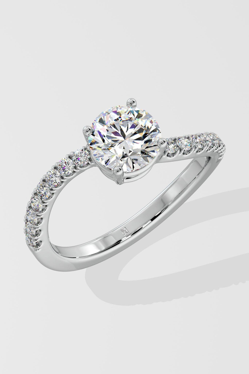 1 ct Twirl ring