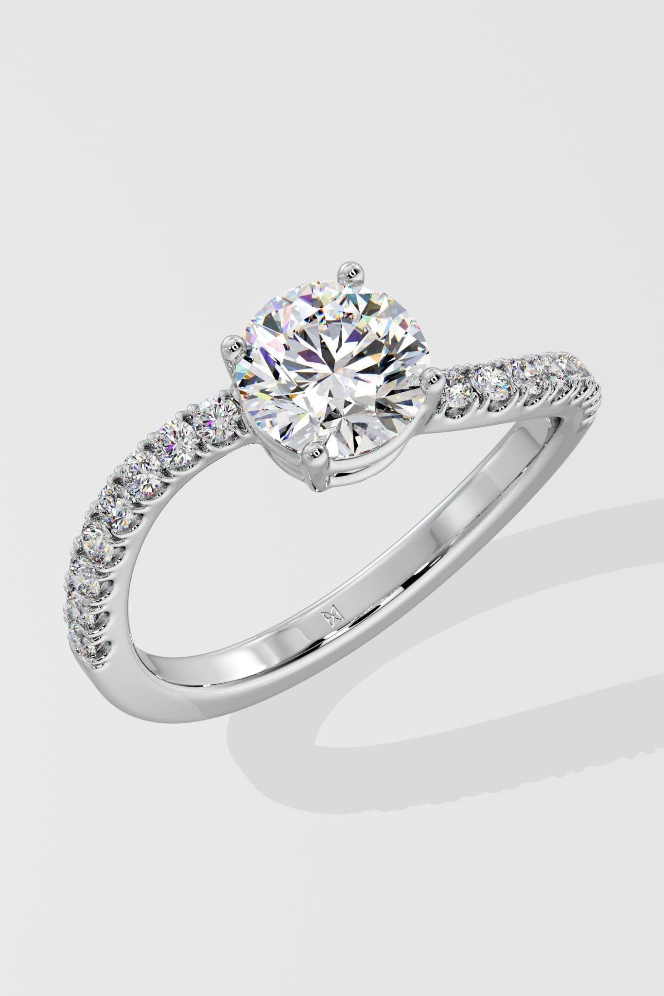 1 ct Twirl ring