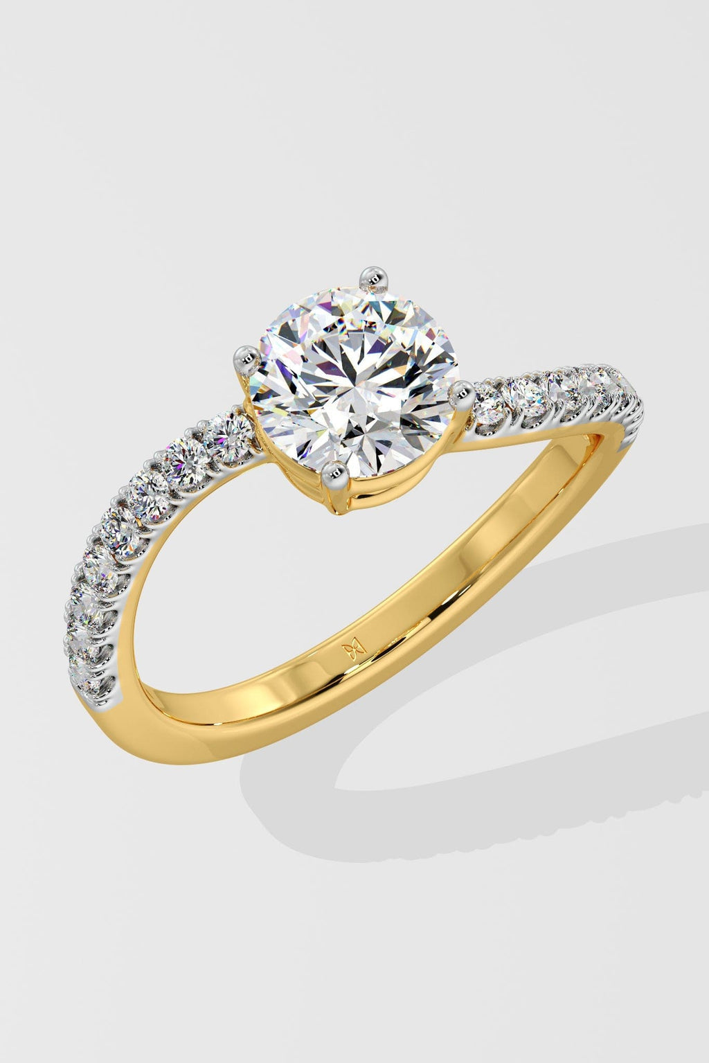 1 ct Twirl ring