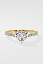 2 ct Heart Ring