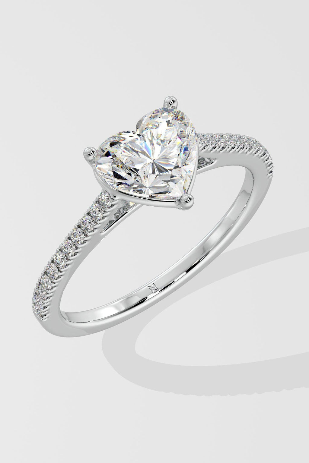 2 ct Heart Ring