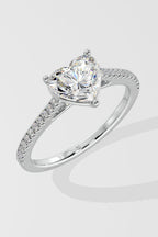 2 ct Heart Ring