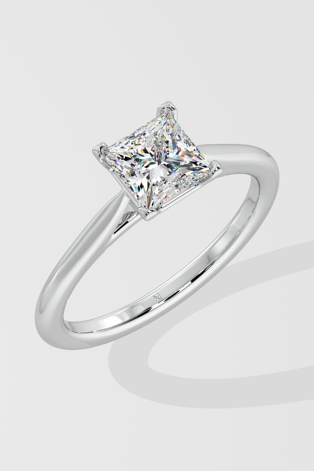 1 ct Classic Princess Ring