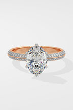 2 ct Oval Ritz Ring