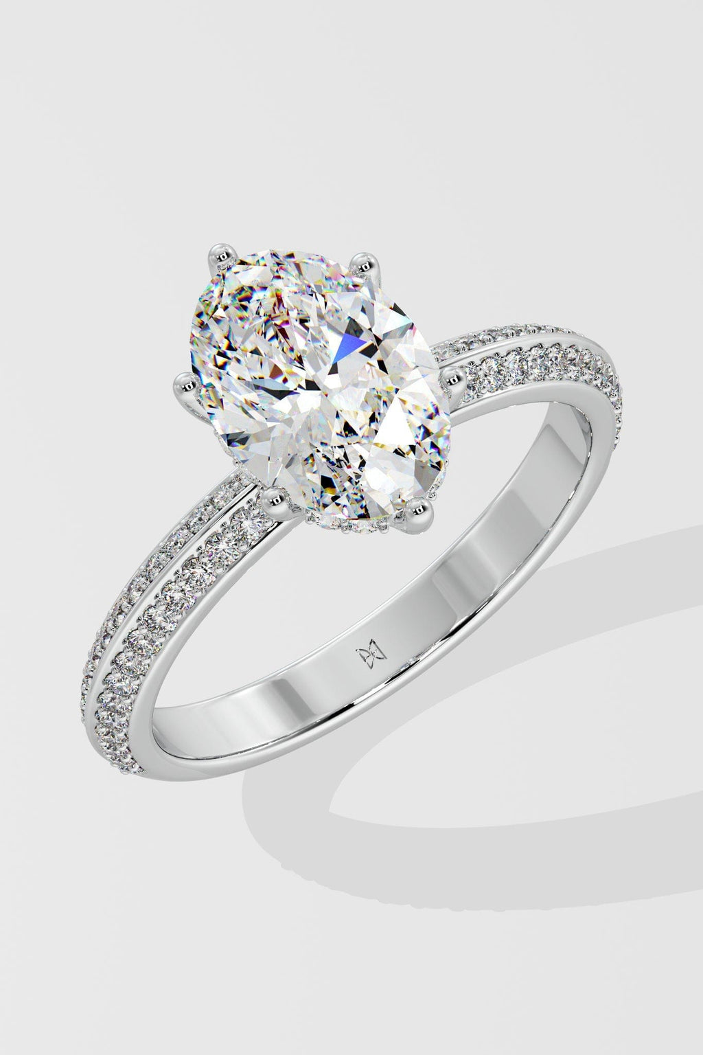 2 ct Oval Ritz Ring