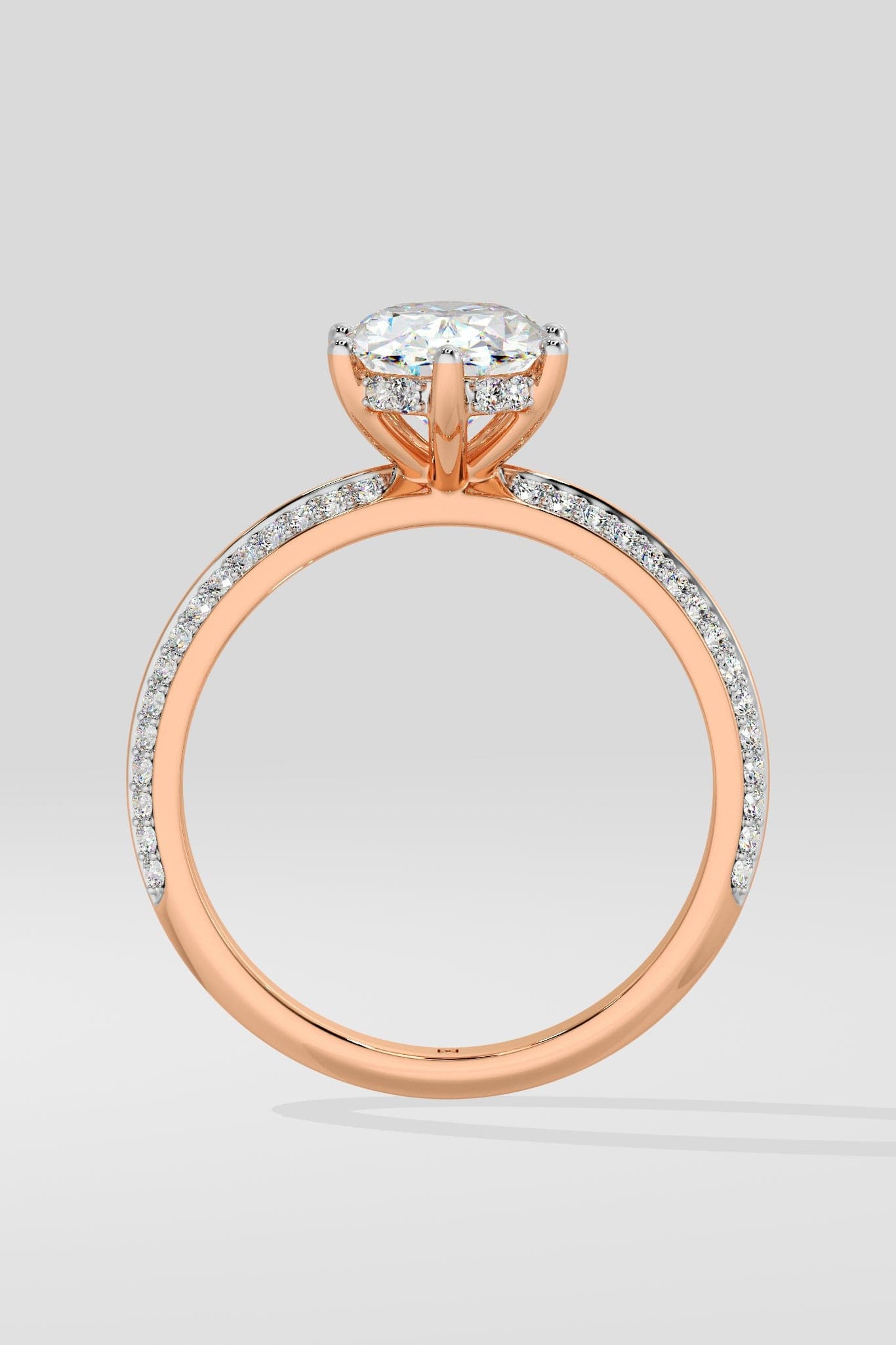 2 ct Oval Ritz Ring
