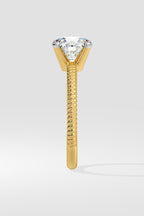 1.5 ct Braid Solitaire Ring