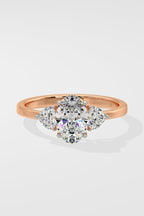 1 ct Trillium Oval Ring