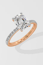 1.5 ct Elongated Cushion Ring