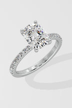 1.5 ct Elongated Cushion Ring
