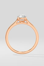 1 ct Pear Solitaire Ring