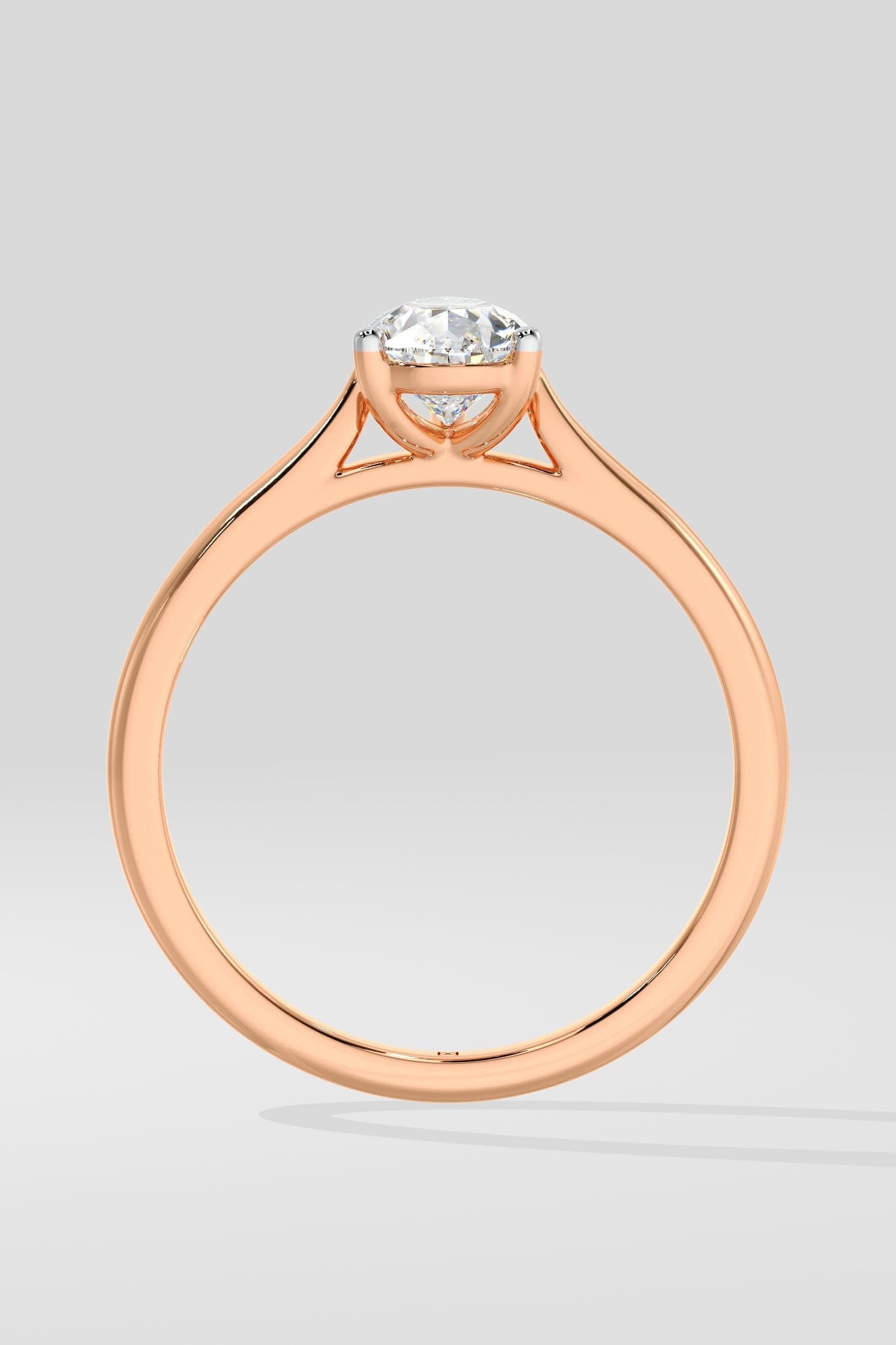 1 ct Pear Solitaire Ring