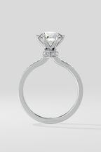 2 ct Bloom Secret Halo Ring