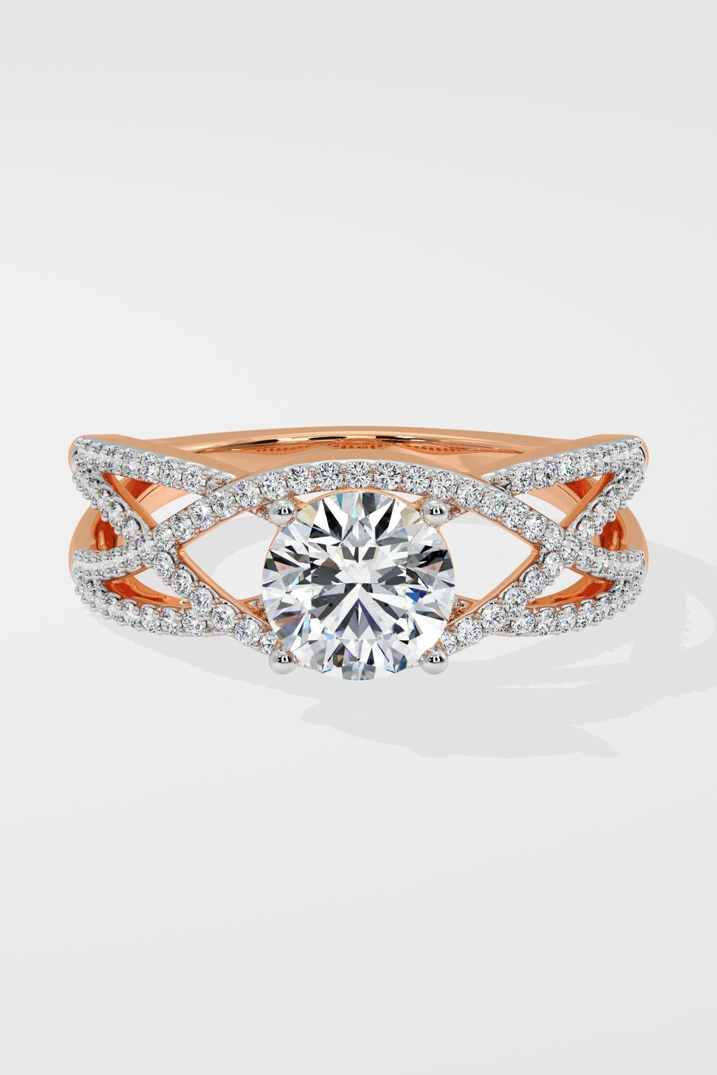 1.5 ct Ripple Solitaire Ring