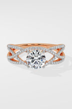 1.5 ct Ripple Solitaire Ring