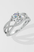 1.5 ct Ripple Solitaire Ring