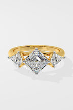 2 ct Princess Kite Ring