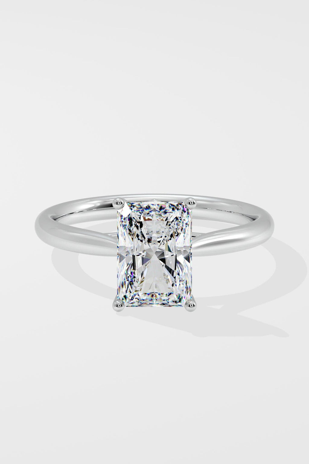1.5 ct Radiant Solitaire Ring