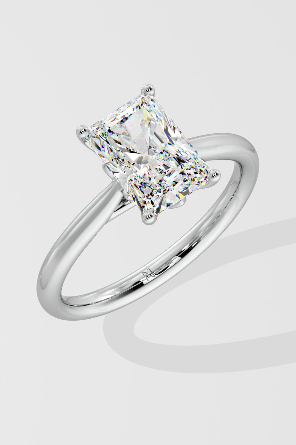 1.5 ct Radiant Solitaire Ring