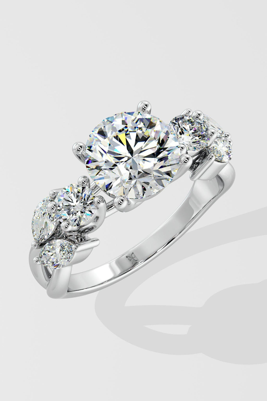 1.5 ct Plume Ring