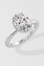 2 ct Oval Halo Ring