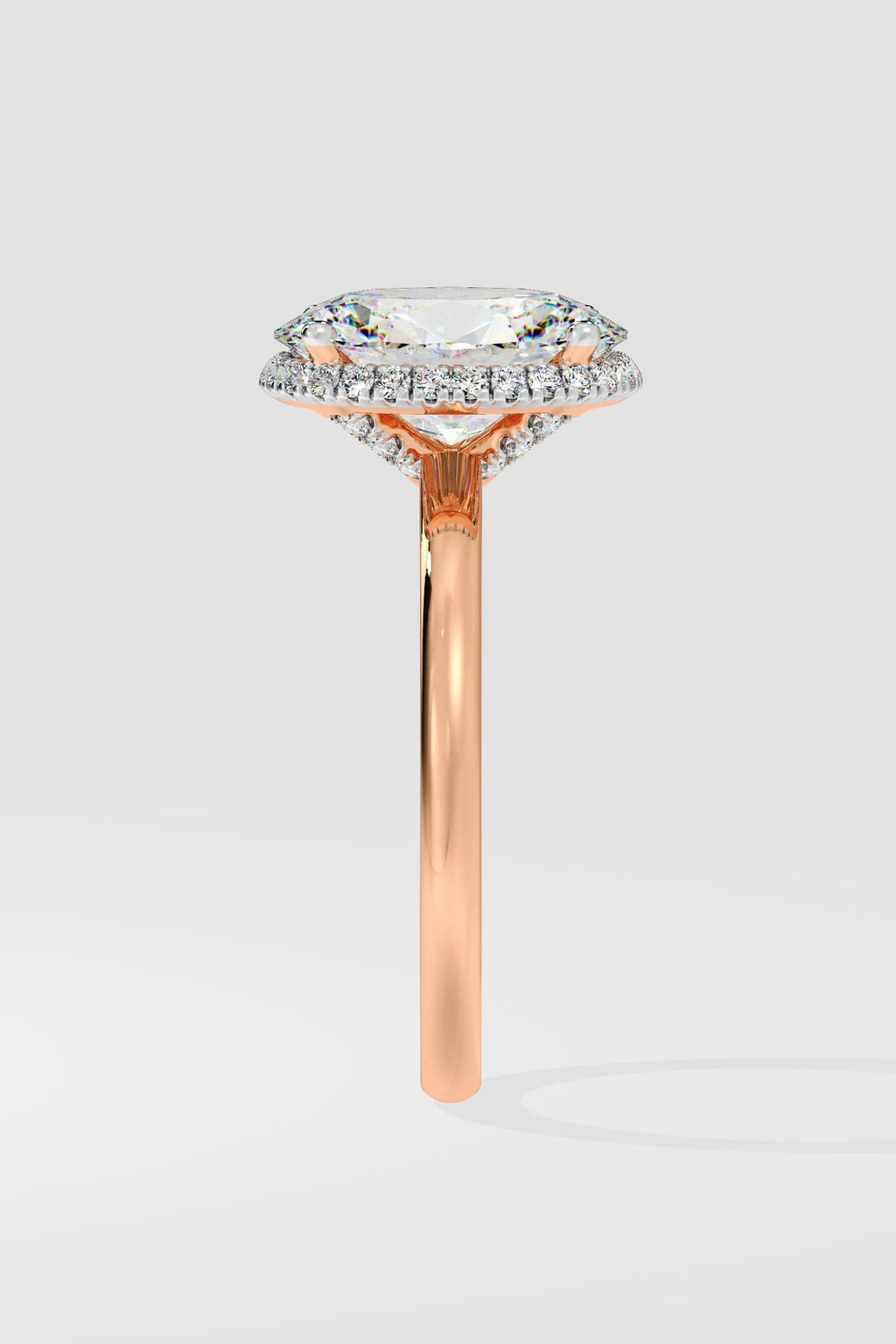 2 ct Oval Halo Ring