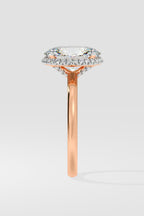 2 ct Oval Halo Ring