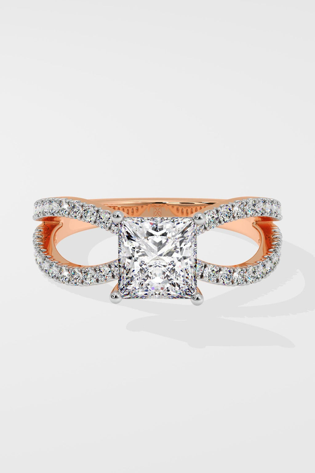 1.5 ct Princess Bow Ring